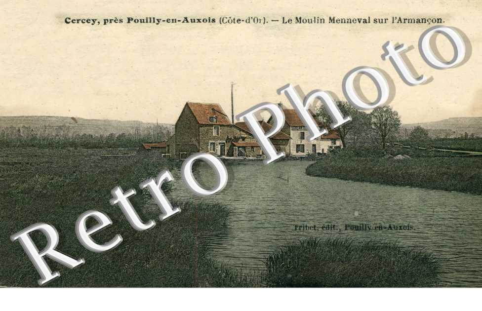le moulin menneval sur l'armancon