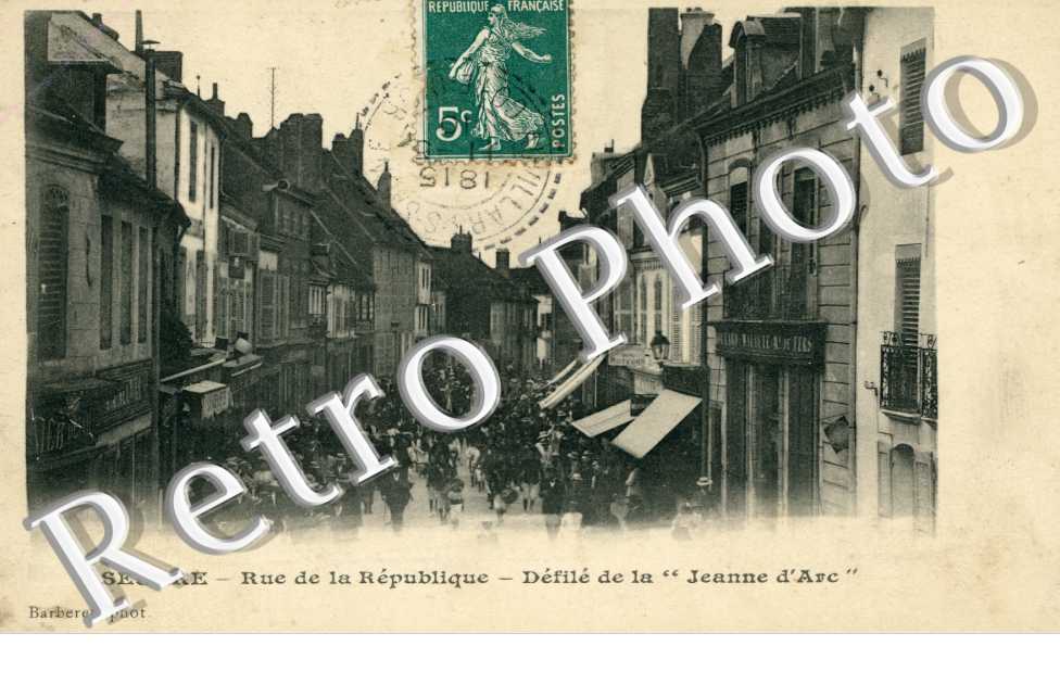 rue de la Republique - defile de la Jeanne d'Arc