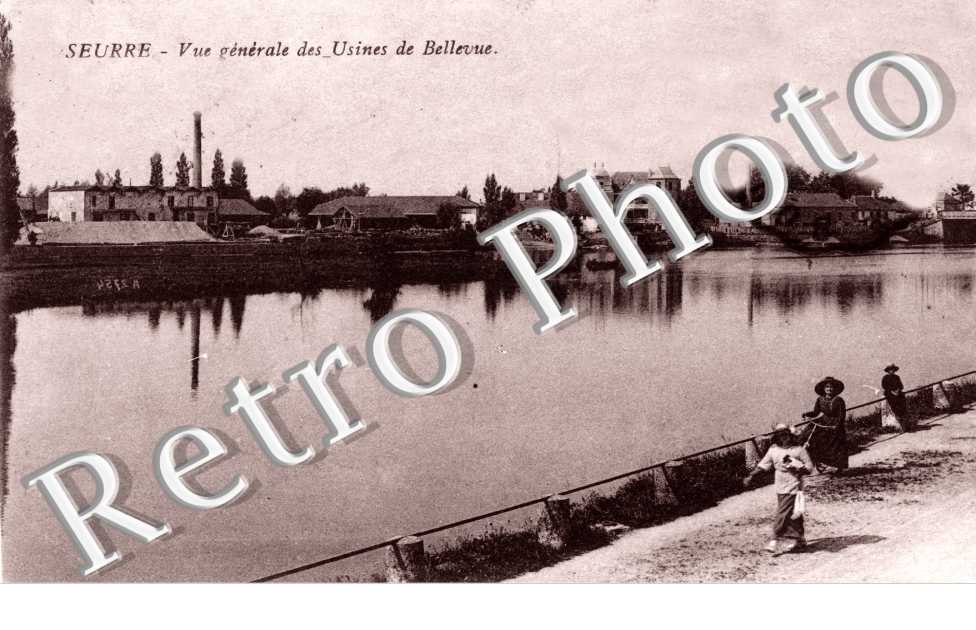 vue generale des Usines de Bellevue