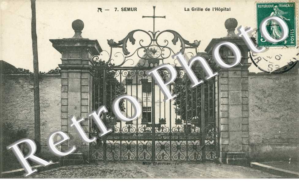 la grille de l'hopital