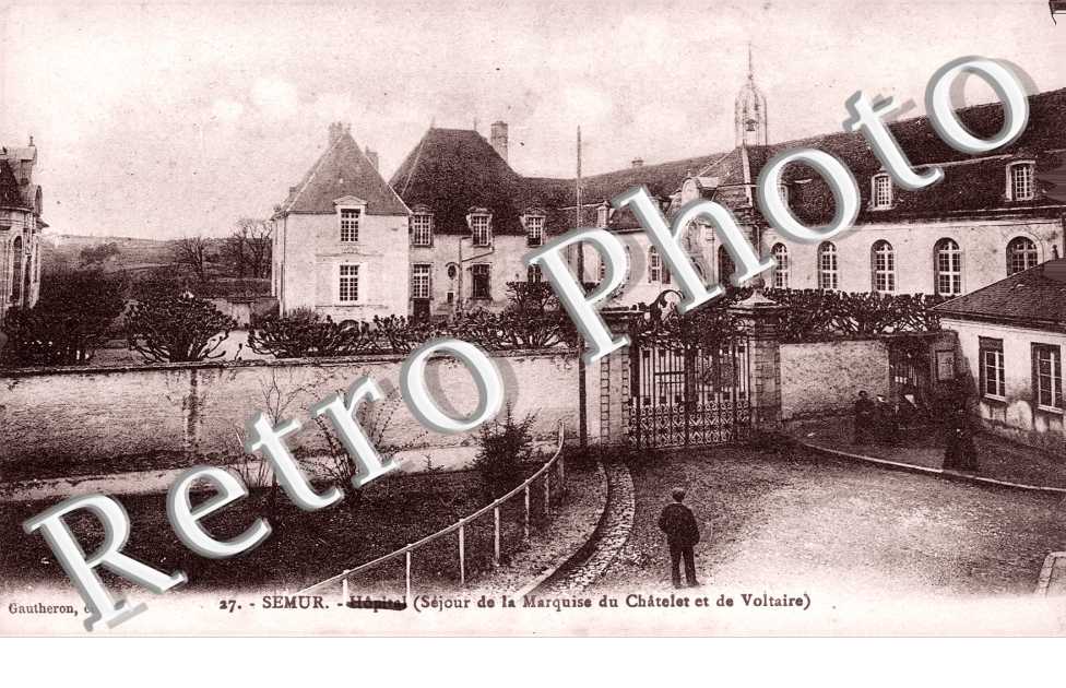 Sejour de la Marquise du Chatelet et de Voltaire