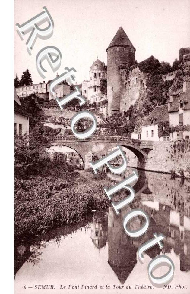Pont Pinard et Tour du Theatre