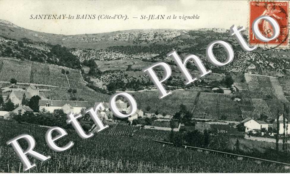 saint jean et le vignoble