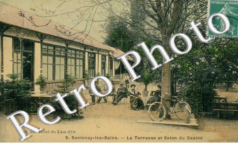 la terrasse et salon du casino