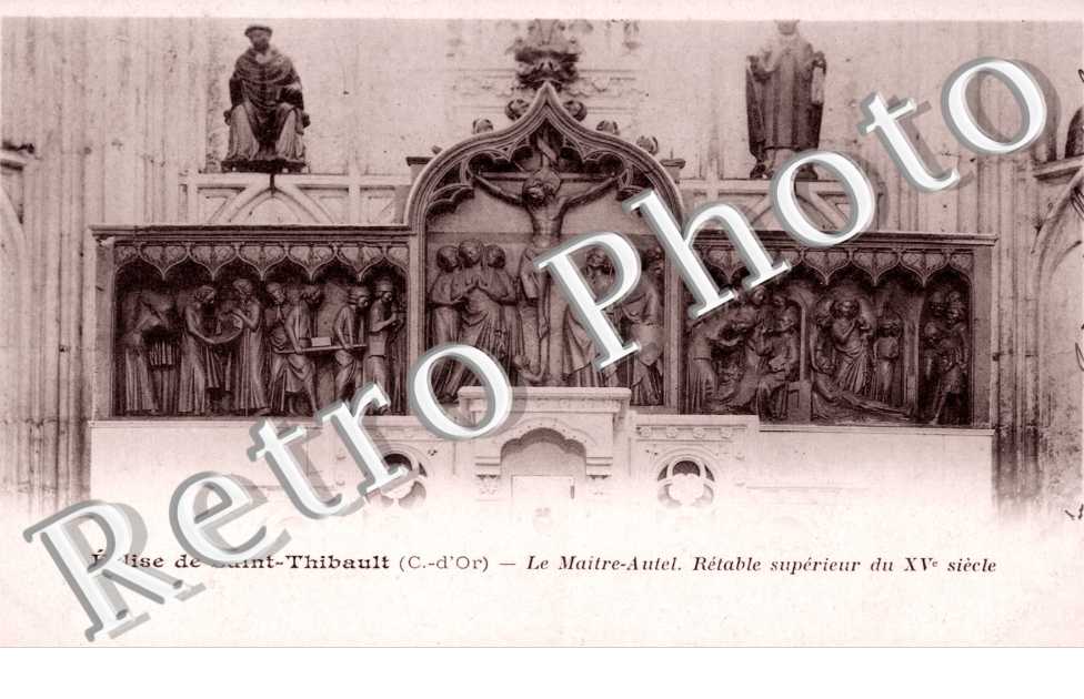 Eglise - Le Maitre Autel - Retable supérieur