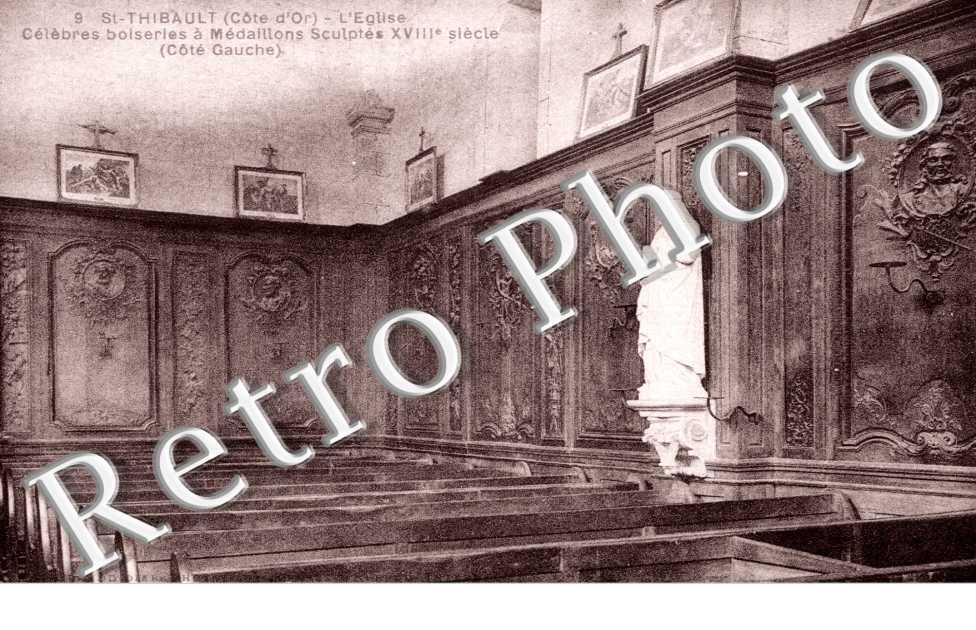 l'Eglise - Boiseries à Médaillons