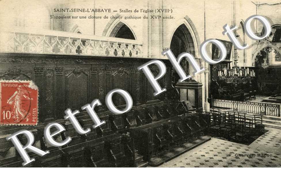 stalles de l'eglise
