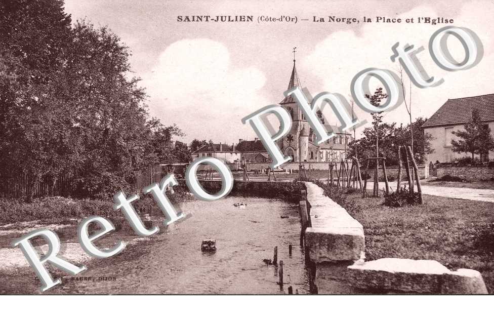 La Norge, la Place et l'Eglise