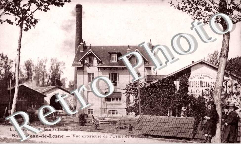 vue exterieure de l'usine de grillages