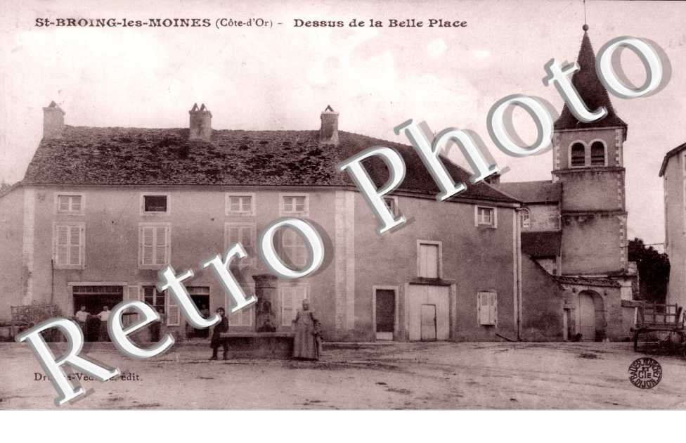 dessus de la belle place