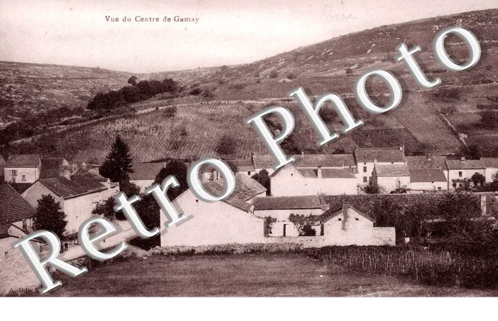 vue du centre de gamay