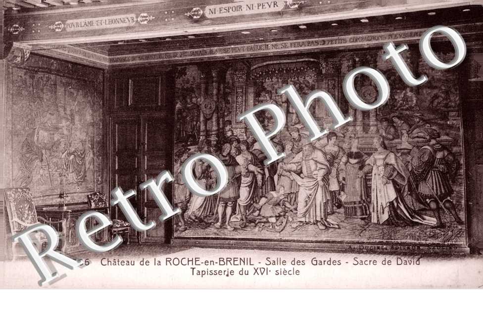 Chateau - Salle des Gardes - Tapisserie sacre de David