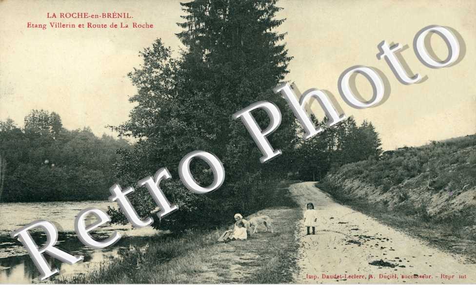 Etang Villerin et Route de La Roche