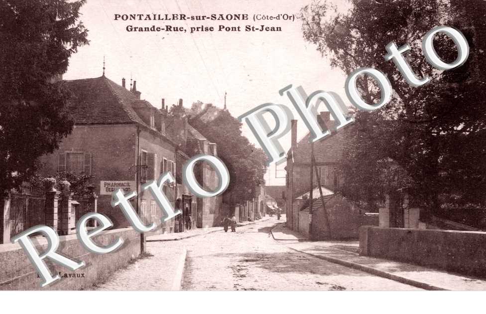 grande rue , prise Pont St Jean