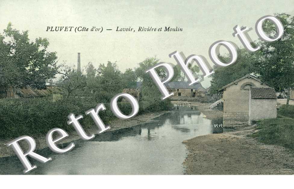 Lavoir, Riviere et Moulin