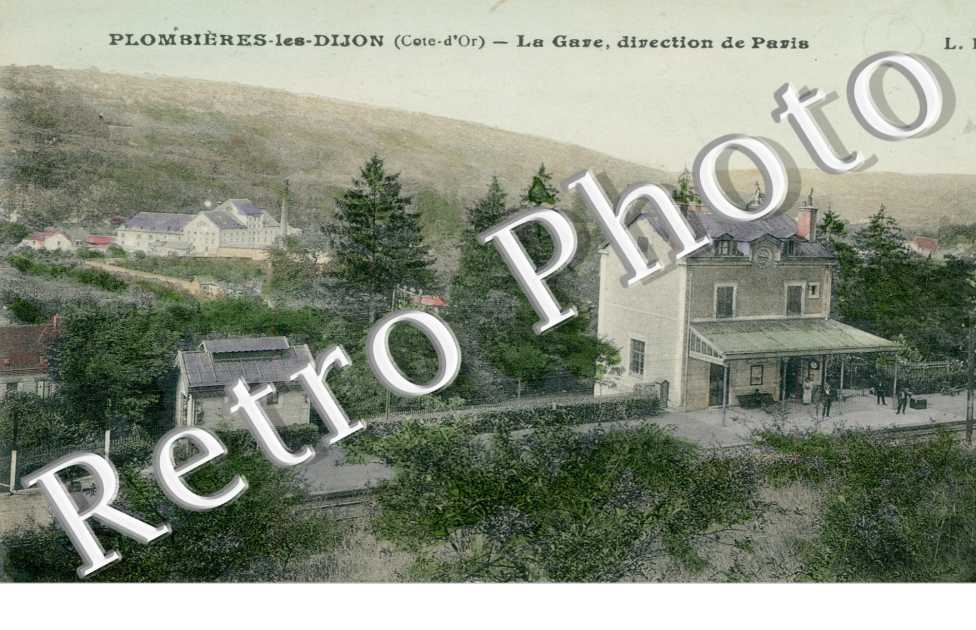 la gare - direction de Paris