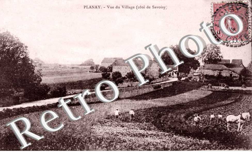 vue du village (cote de Savoisy)