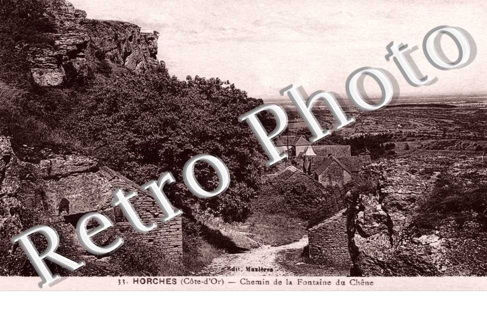 Chemin de la fontaine du chene
