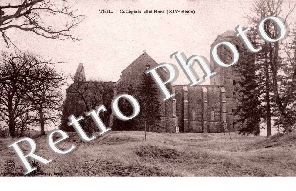 Thil  Collegiale cote nord
