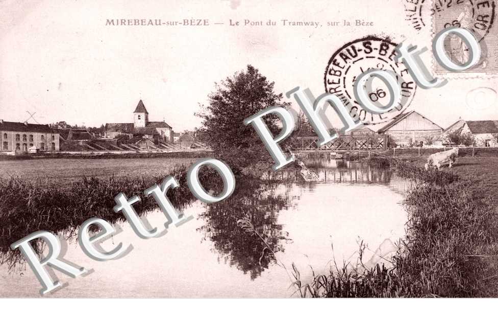le pont du Tramway sur la Breze