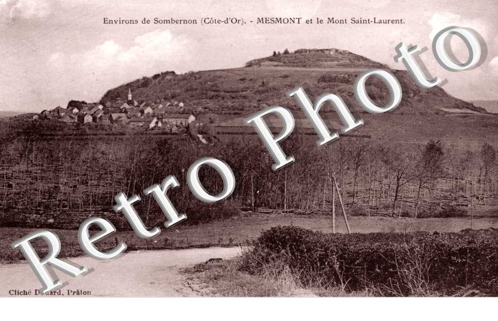 envirosnd de Sombernon  Le mont Saint-Laurent