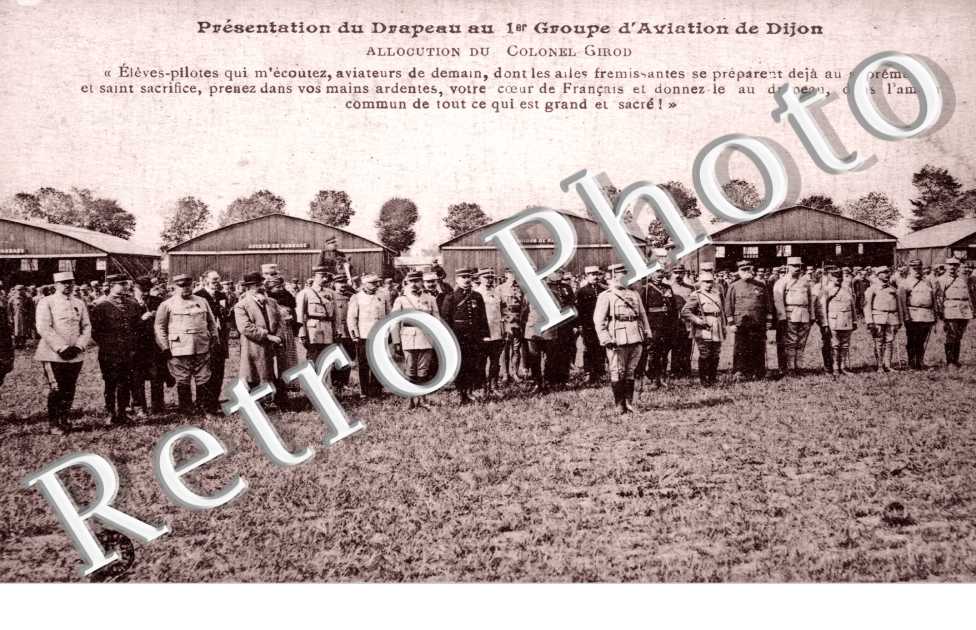 presentation du Drapeau au 1er groupe d' Aviation de Dijon