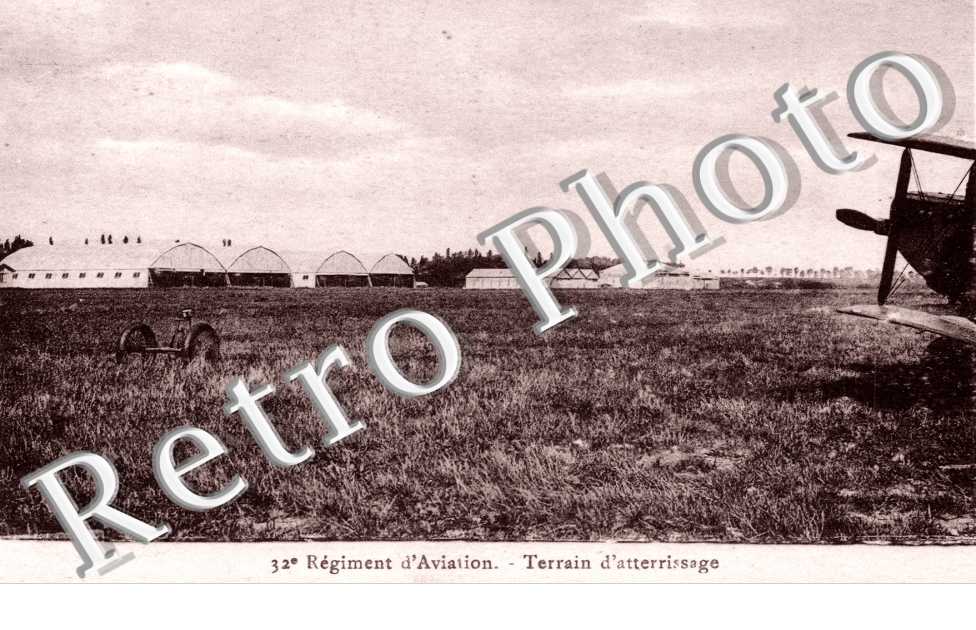32e Regiment d'Aviation, terrain d'atterissage