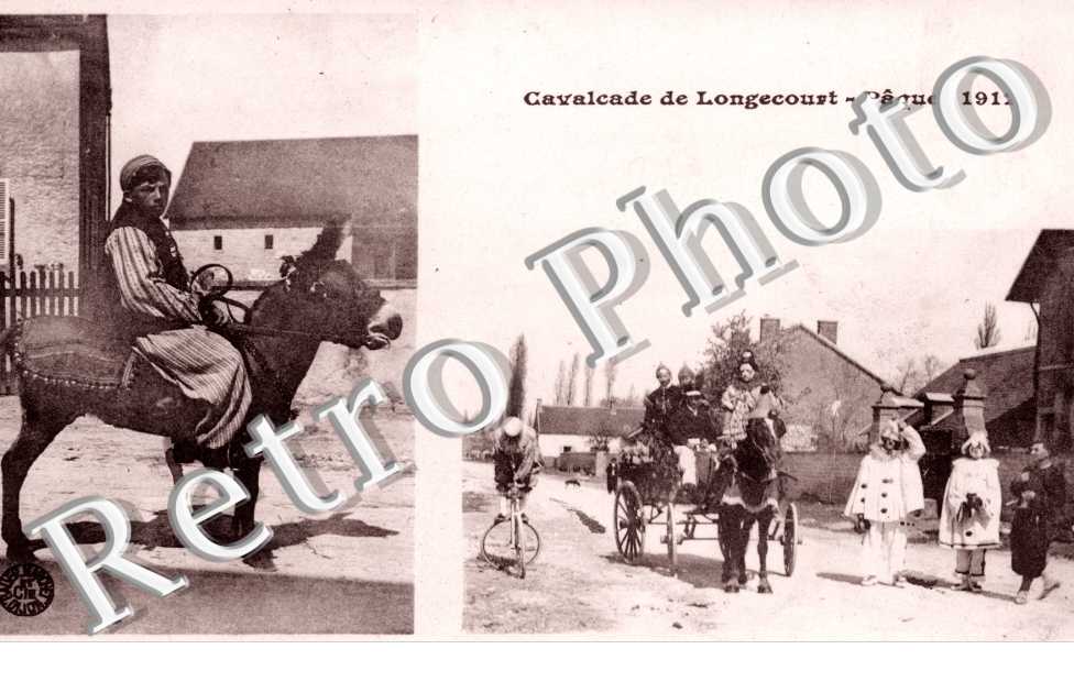 Cavalcade de Longecourt, Paques 1912