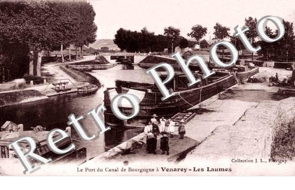 le Port du Canal de Bourgogne a Venarey