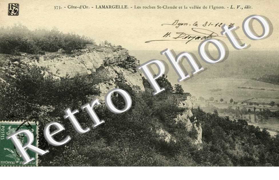 Les Roches Saint-Claude et la vallee de l'Ignon