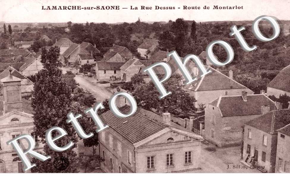 Rue Dessus et Route de Montarlot
