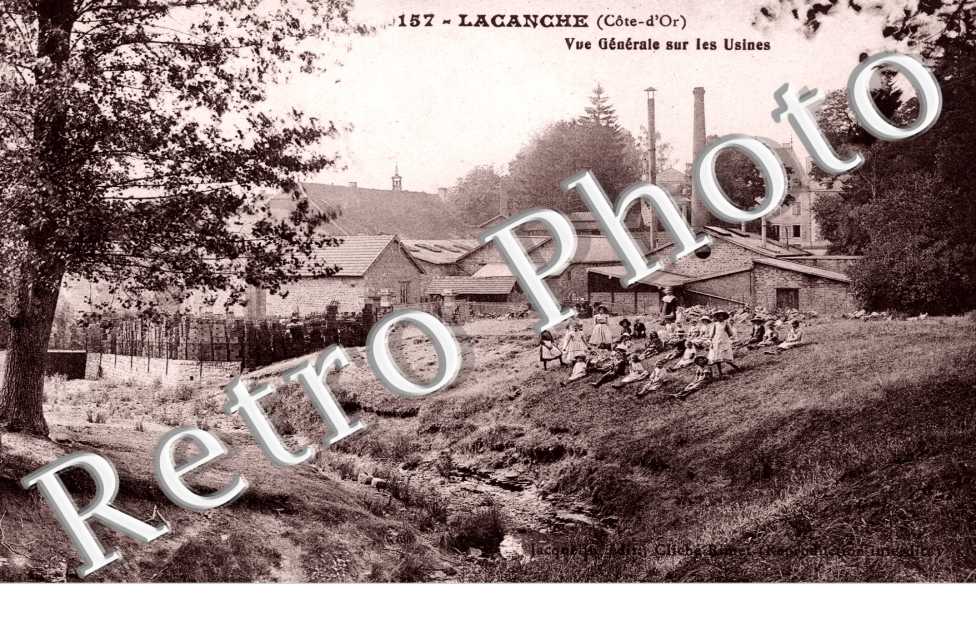 Vue generale sur les usines