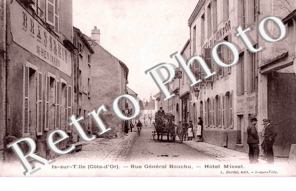 rue general Bouchu - hotel Misset