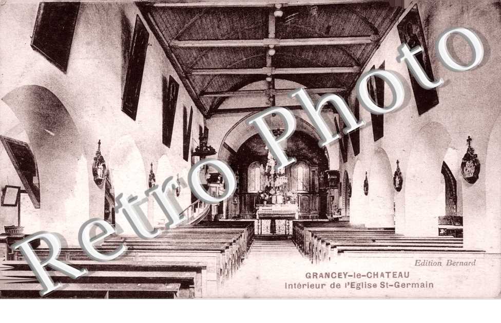 Intérieur de l'Eglise Saint Germain