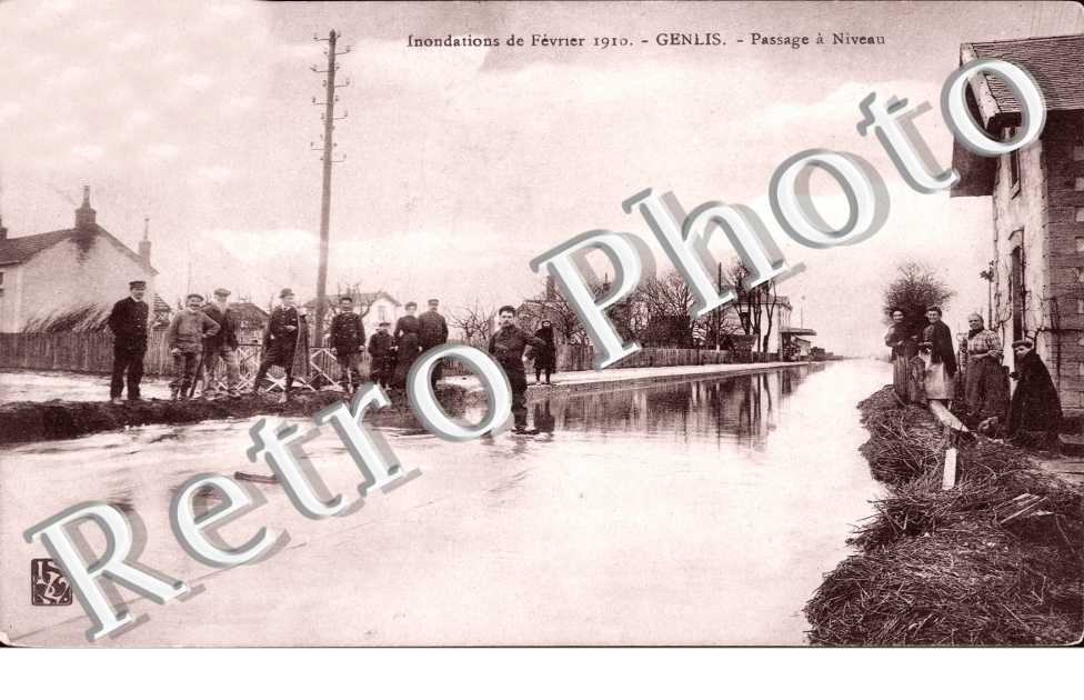 Passage a Niveau, Inondations de Fevrier 1910