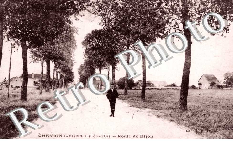 CHEVIGNY-FENAY. Route de Dijon