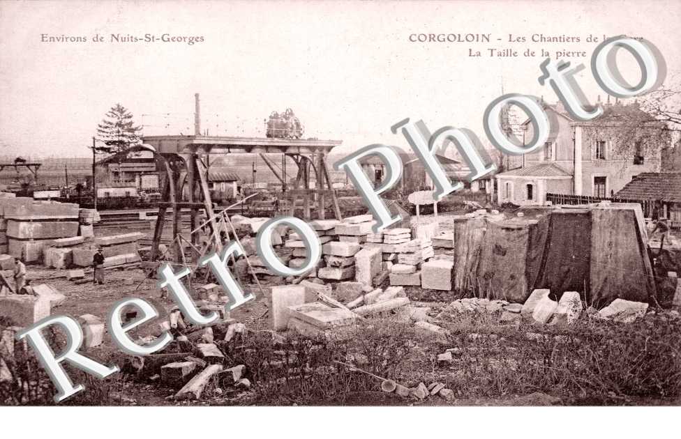 Chantiers de la Gare, la Taille de la pierre