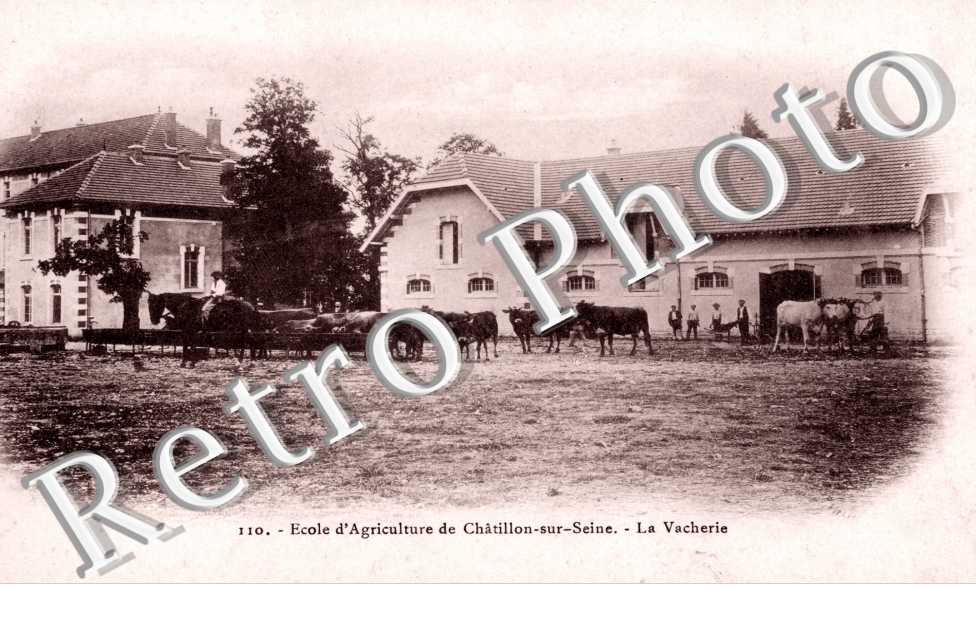 l'Ecole d'agriculture et la Vacherie
