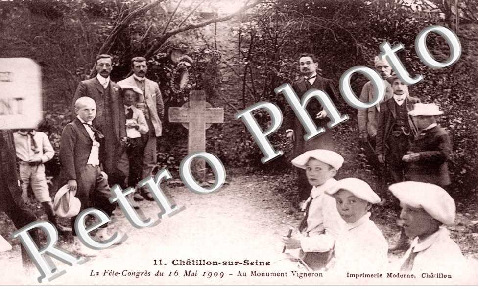Fete Congres du 16 mai 1909 au Monument Vigneron