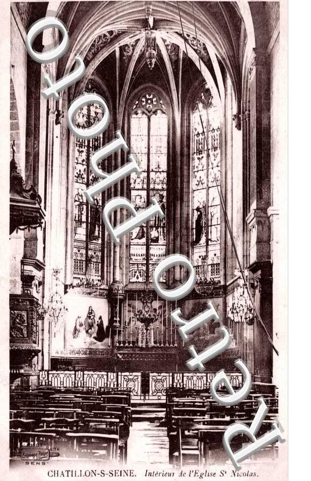 Interieur de l'Eglise Saint Nicolas