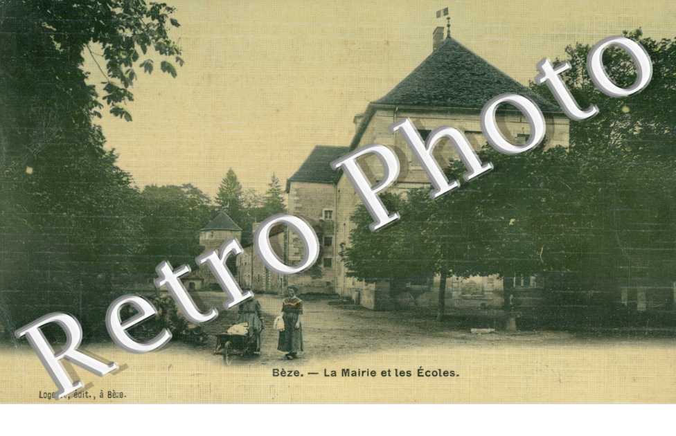 la mairie et les ecoles