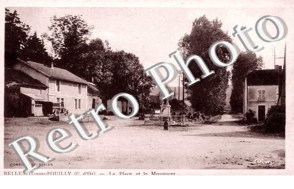cadeau photo original personnalisé la place et le monument 21 BELLENOT