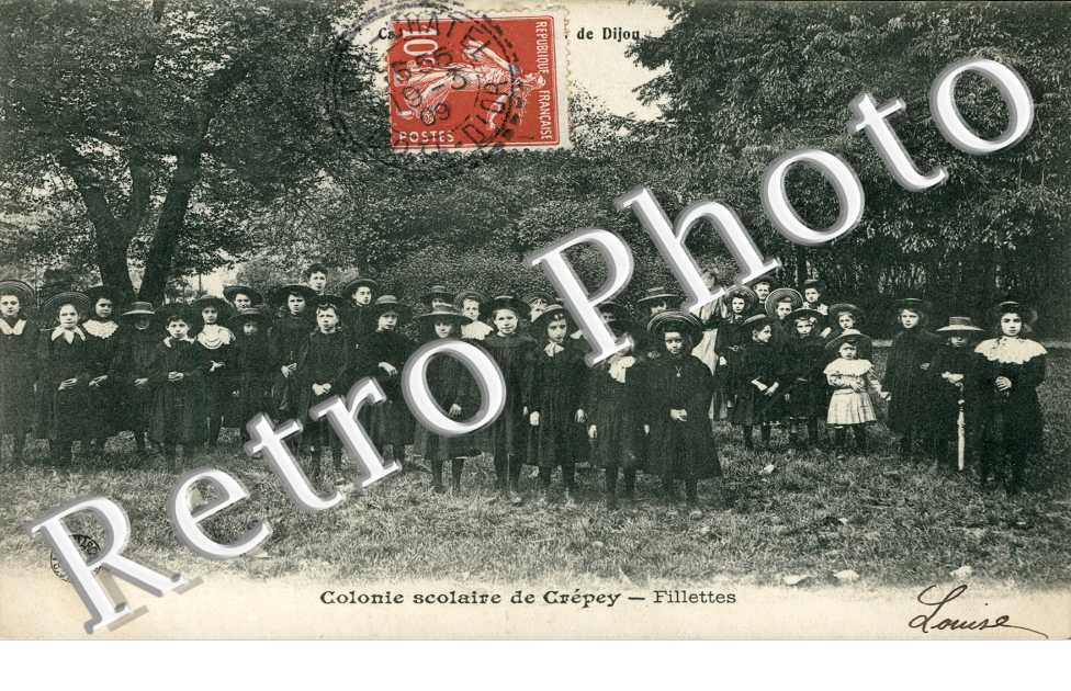 colonie scolaire de Crépey - Fillettes