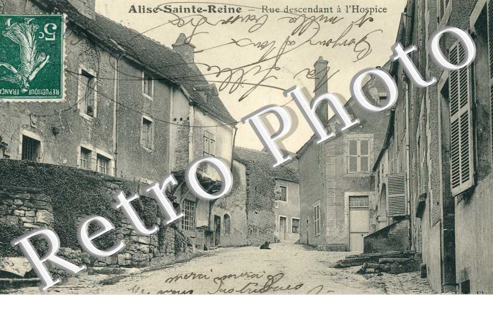 rue descendant a l'hospice