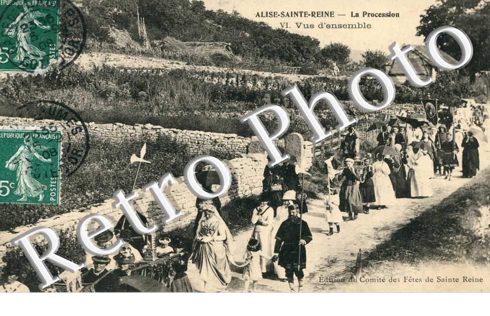 Vue d'Ensemble, la Procession