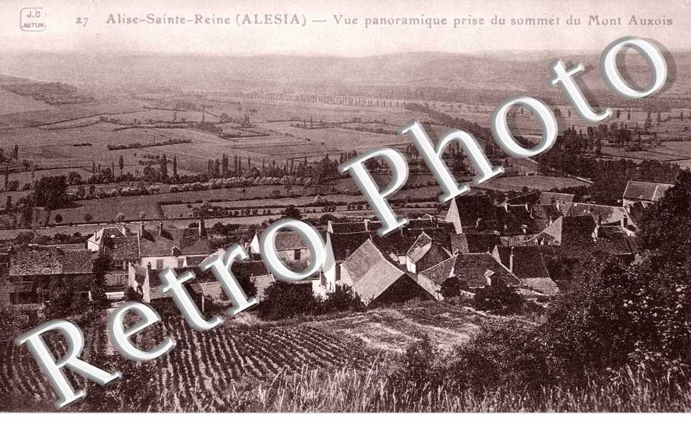 Vue Panoramique prise du Sommet du Mont Auxois
