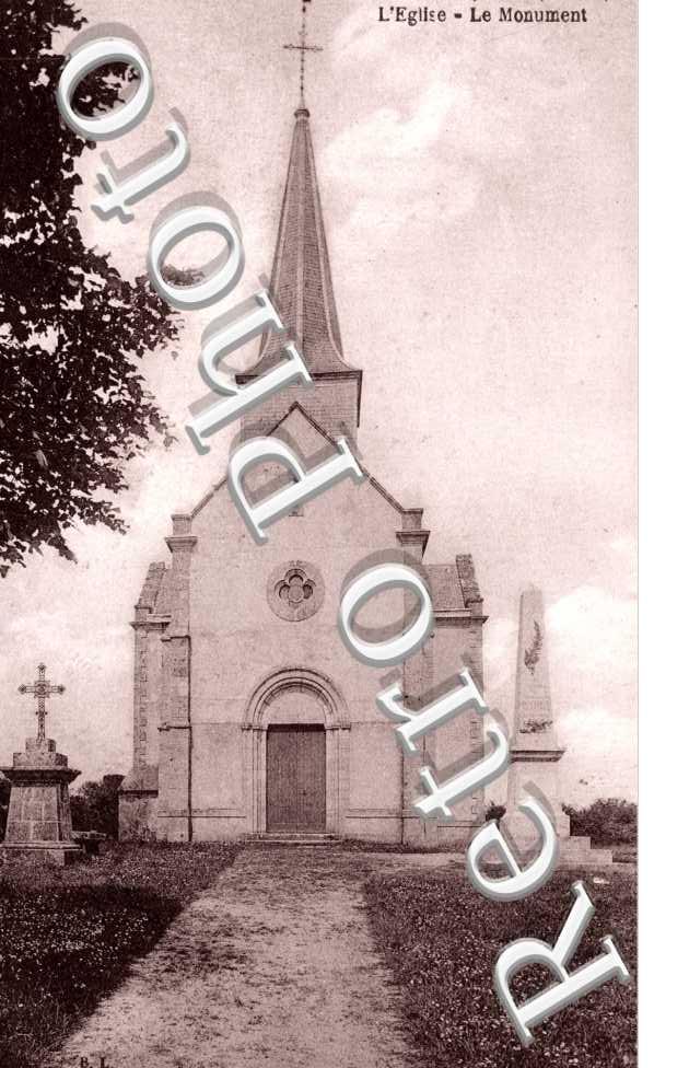 Eglise et monument