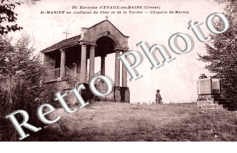 Au Confluent du Cher et la Tardes - chapelle