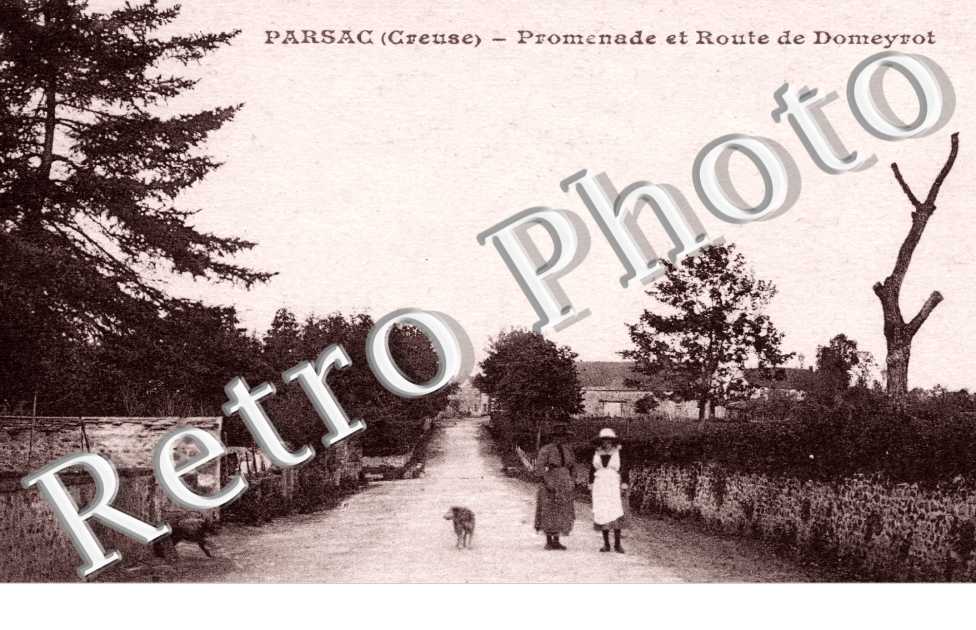 Promenade et route de Domeyrot