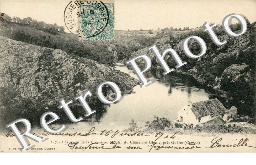 Les bords de la Creuse